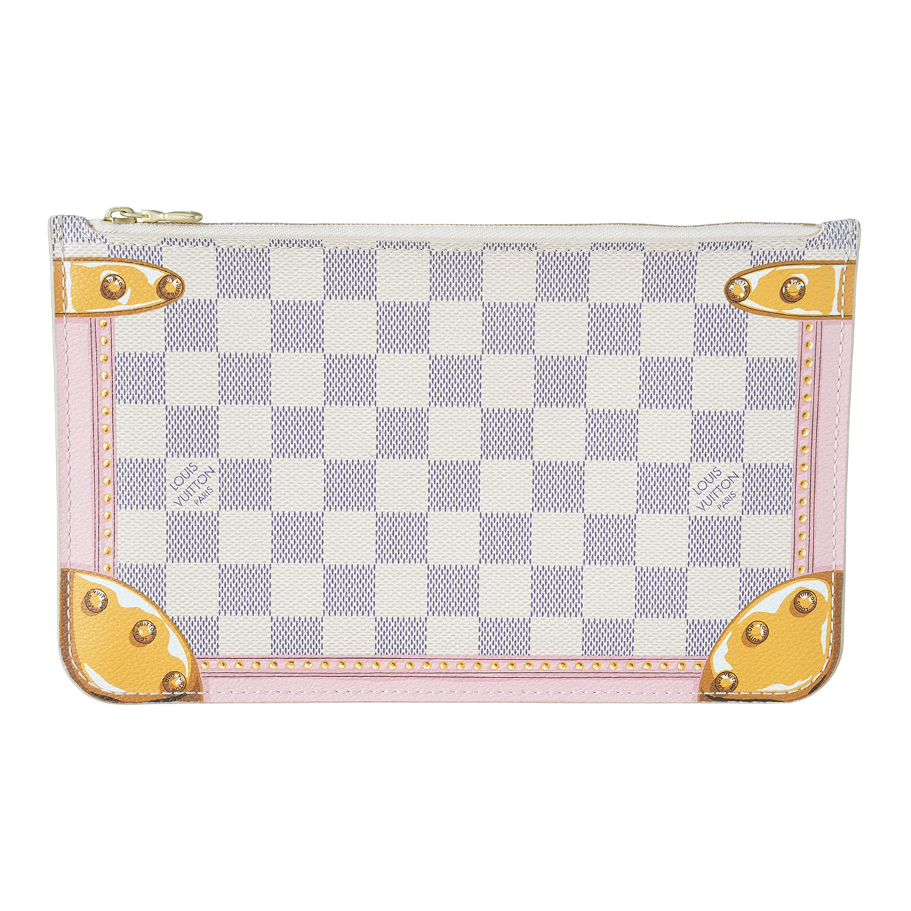LOUIS VUITTON(USED)루이비통 다미에 아주르 트롱프 뢰유 네버풀 MM